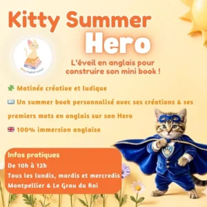 Pack Semaine 2 - Summer Hero (3-5 ans) <br>Lundi 13 | Mardi 14 | Mercredi 15 Juillet - Montpellier