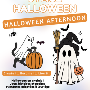 Stage Anglais Halloween (3-5 ans) <br>Jeudi 22 Octobre 16h-18h - Montpellier