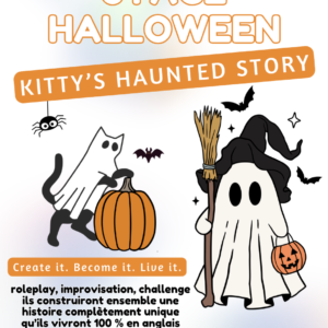 Stage Anglais Halloween (6-9 ans) <br>Jeudi 22 Octobre 10h-16h - Montpellier